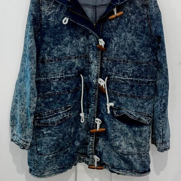 Special A Jeans Acid Wash Denim Jacket - Picture 2 of 2